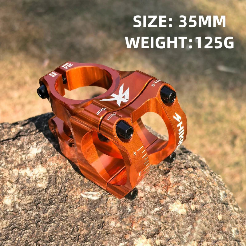 Ultralight MTB/Road Bike Power Stem 31.8X35mm Adjustable Mtb Bicycle Handlebar Parts Aluminium Alloy Cycling Stem