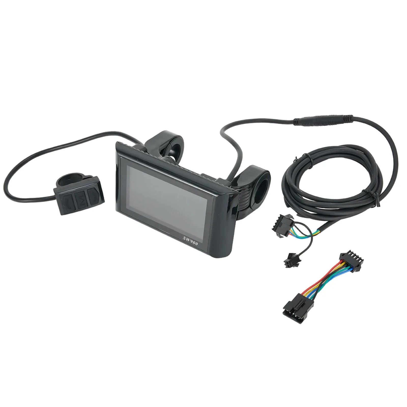 1 Set E-Bike SW900 LCD Colorful Display Control Panel 24-60V Electric Bicycle Scooter 5pin/6pin SM Plug Bicycle Accessories