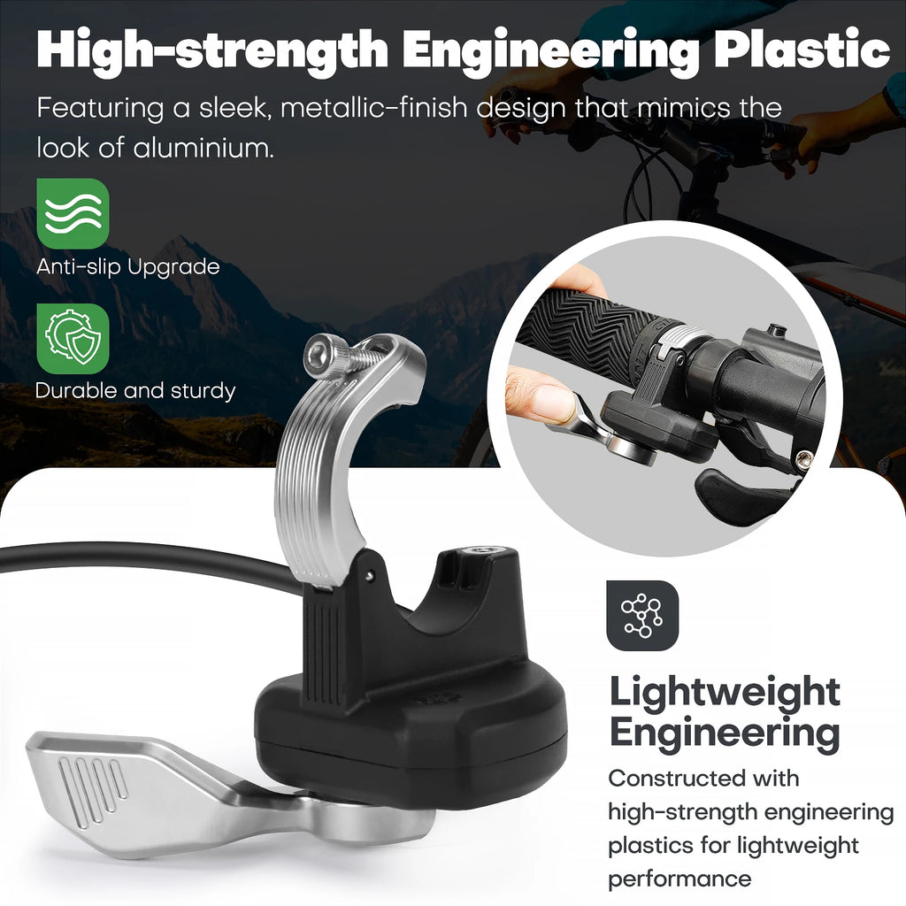 WUXING  E-Bike 108X-2 Right/Left/SM Thumb Throttle three options, Universal 36V/48V/60V/72V Electric Bicycle Accelerator