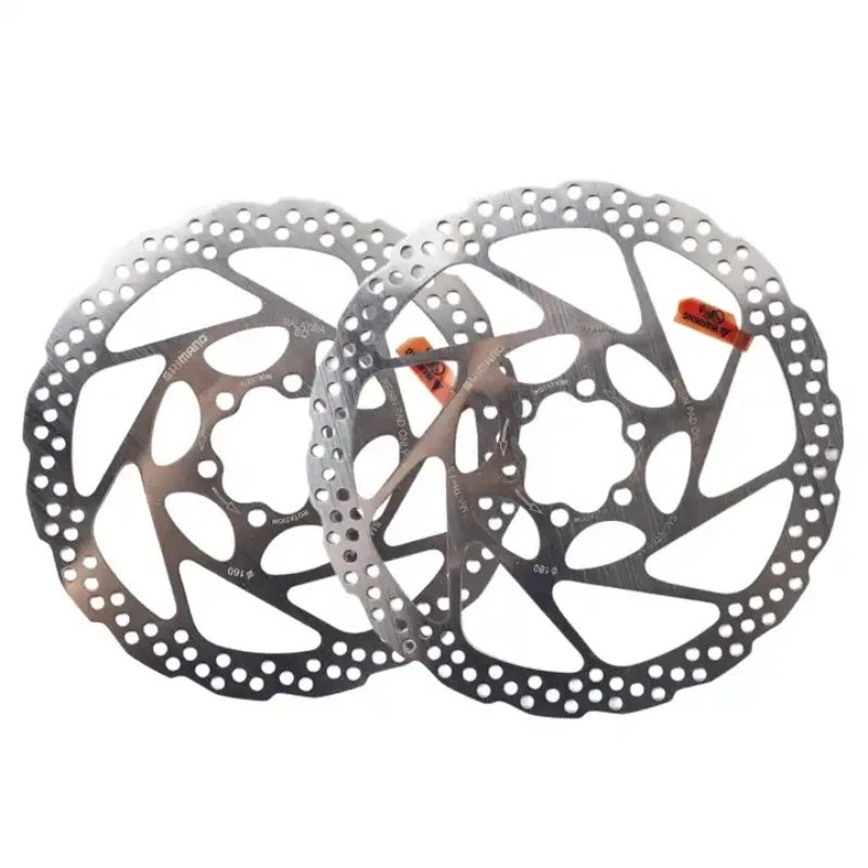 SHIMANO DEORE SM-RT56 Brake Rotor 160MM 180MM Mountain Bicycle Hydraulic Disc Brake Rotors with 6 Bolts for Resin Pad Bike Parts