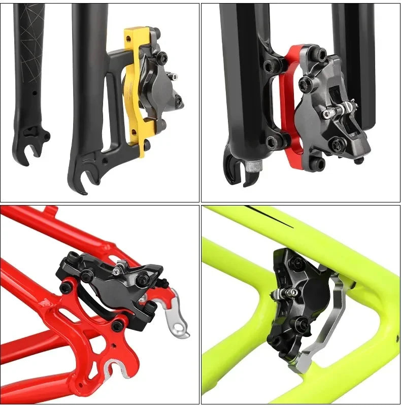 Bicycle Disc Brake Adapter MTB Disc Brake Converter for IS PM 160 180 203mm Rotor Mountain Bike Bracket Cycling Caliper Mount