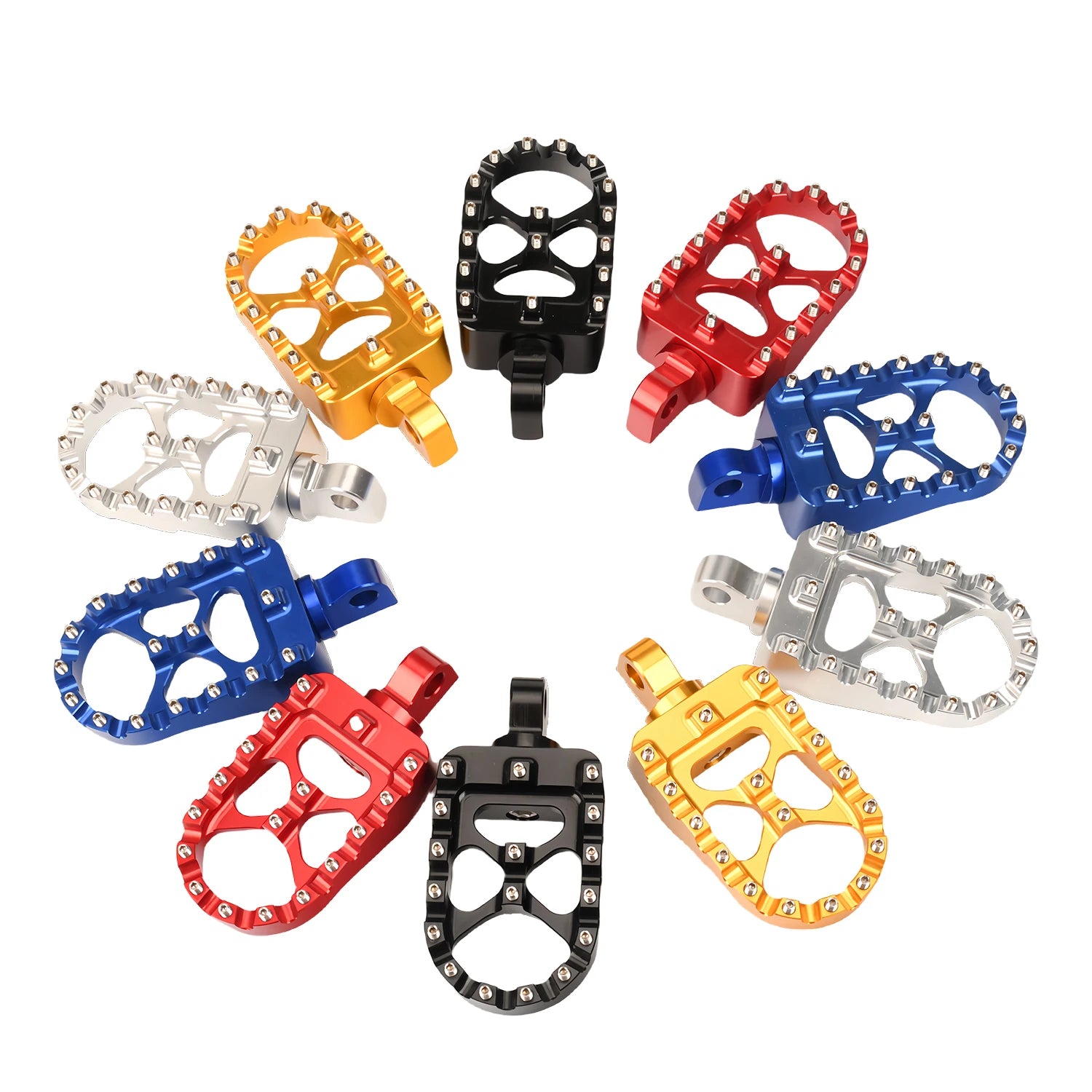 Motorcycle Foot Pegs MX Wide Fat Footrests Pedals W/Shifter Pegs For Harley Sportster XL 883 1200 Dyna Street Bob Bobber Custom