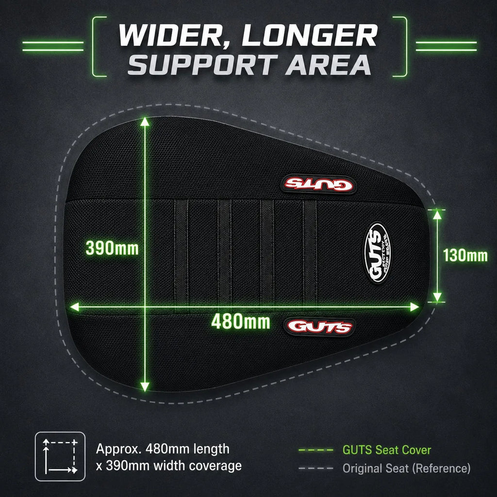Motorcycle Pro Ribbed Anti-slip waterproof Cushion Cover For Surron Sur-Ron Lightbee Light Bee X S Off-Road Ebike Cycling Parts