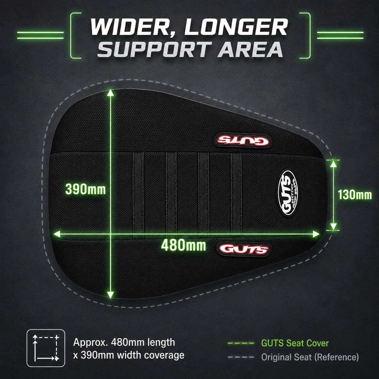 Motorcycle Pro Ribbed Anti-slip waterproof Cushion Cover For Surron Sur-Ron Lightbee Light Bee X S Off-Road Ebike Cycling Parts