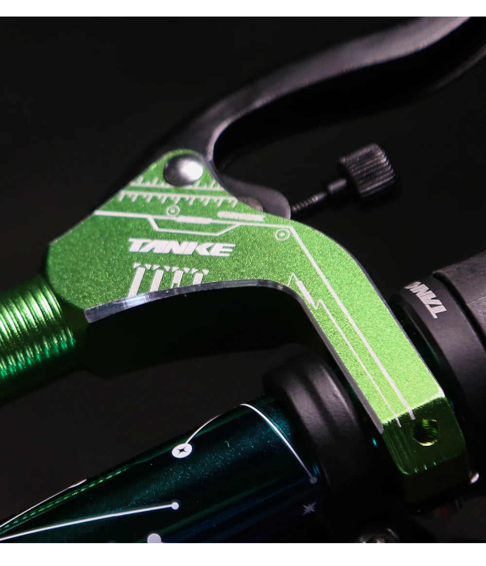 TANKE Mountain Bike Hydraulic Disc Brake Kit with 160mm Rotors, Hydraulic Calipers, Front and Rear Mounts, and 22.2mm Handlebar