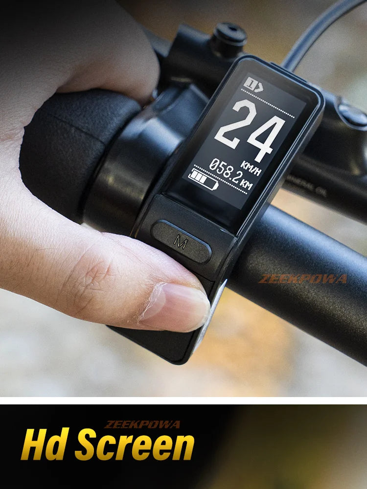 Electric Bike LCD Display SW102 for Bafang Mid Drive Motor BBS01 BBS02B BBSHD Conversion Mid Motor  UART Protocol 5PIN Female
