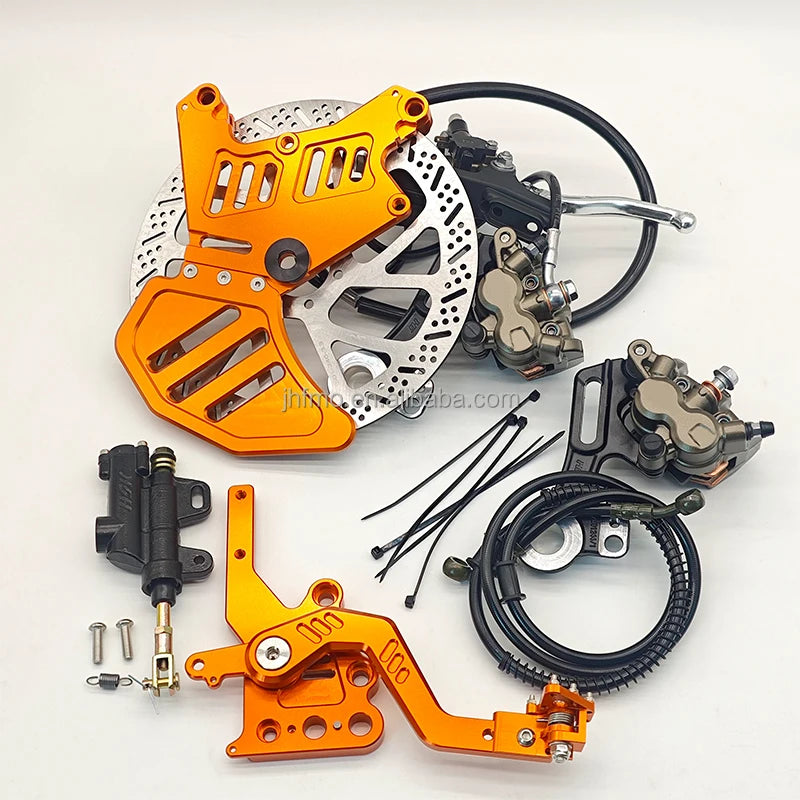 Ultra Bee Brake 240mm Rear Disc Brake Kit with Dual-Caliper Bracket for Talaria MX3 MX4 Motorcycles-Retrofit/Upgrade