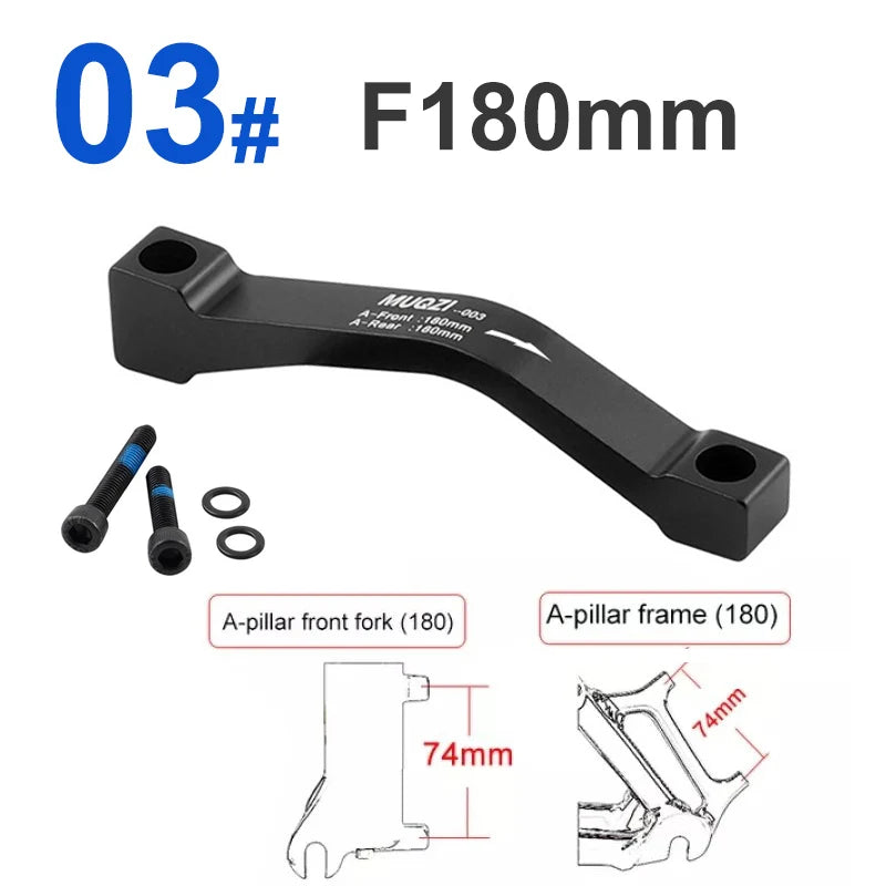 Bicycle Disc Brake Adapter MTB Disc Brake Converter for IS PM 160 180 203mm Rotor Mountain Bike Bracket Cycling Caliper Mount