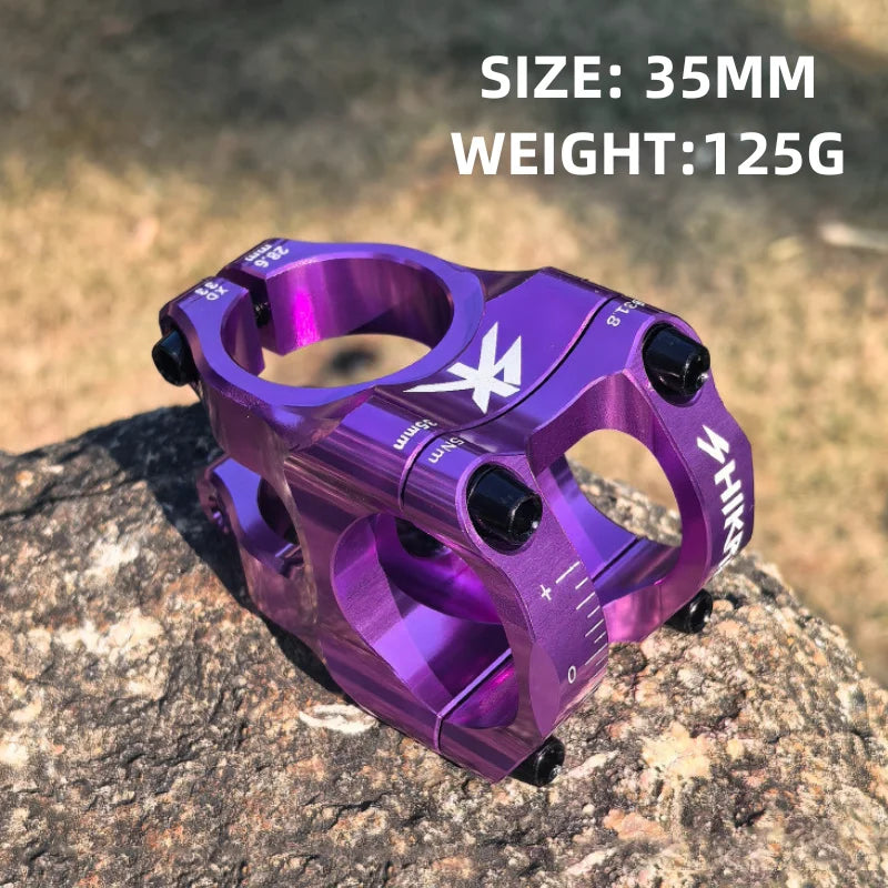 Ultralight MTB/Road Bike Power Stem 31.8X35mm Adjustable Mtb Bicycle Handlebar Parts Aluminium Alloy Cycling Stem