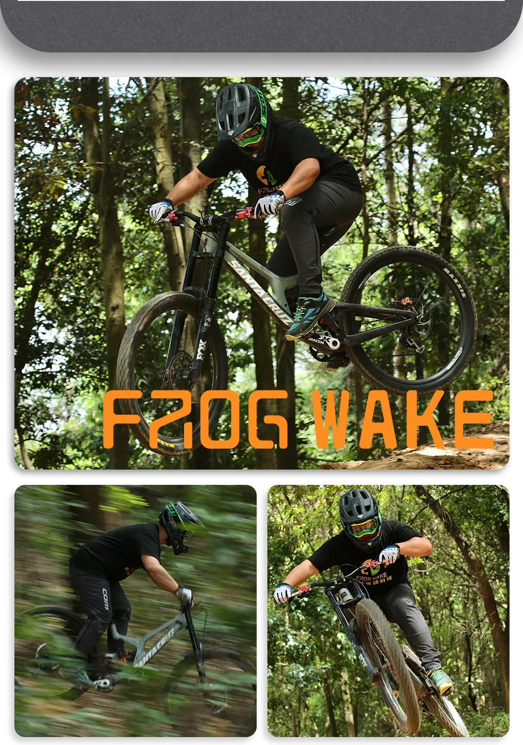 Frog F-PRO 4-Piston Hydraulic Brake DH Downhill for MTB & E-Bike