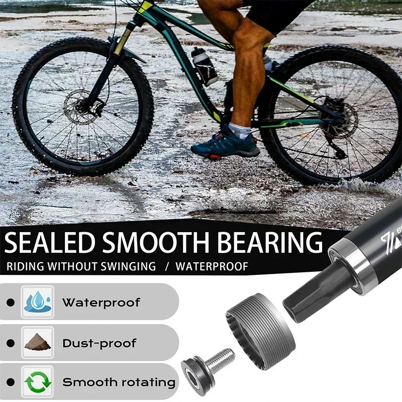 BUCKLOS Bike Bottom Bracket Square Hole Road Mountain Bike E-Bike Crank BB BB68 BB80 BB90 BB100 BB110 BB120 MTB Crankset Parts