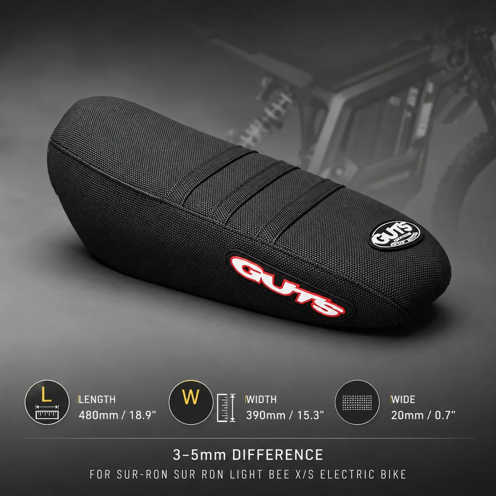 Motorcycle Pro Ribbed Anti-slip waterproof Cushion Cover For Surron Sur-Ron Lightbee Light Bee X S Off-Road Ebike Cycling Parts