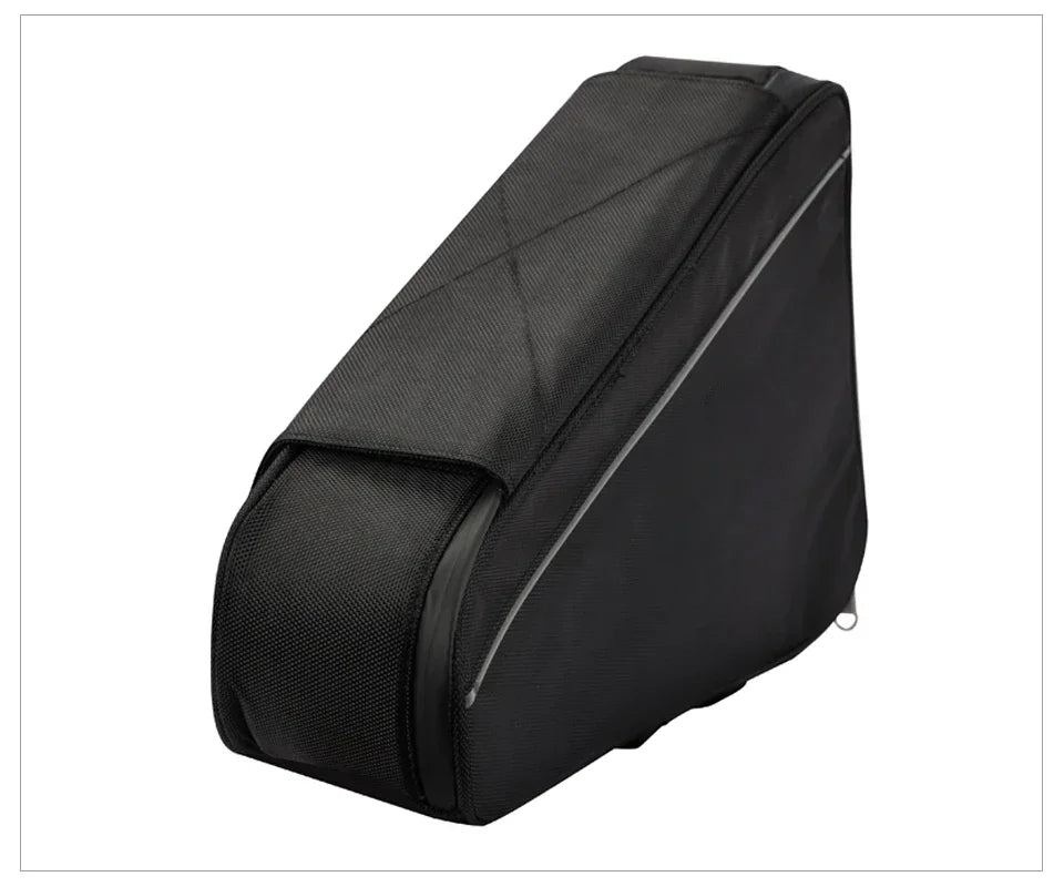 36V 48V 60V 72V E-BIKE Electric Bicycle Triangle Battery Bag Black Bicycle Frame Triangle Bags Max load 126 cells